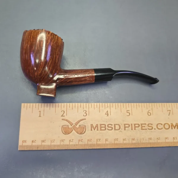 James Upshall P Grade EXL Smooth Footed Dublin Estate Briar Pipe, Unsmoked - Image 11