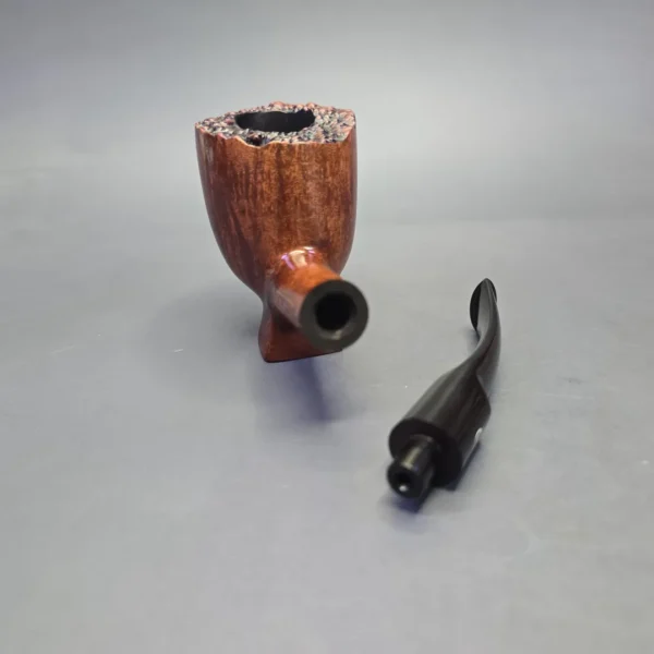 James Upshall P Grade EXL Smooth Footed Dublin Estate Briar Pipe, Unsmoked - Image 13