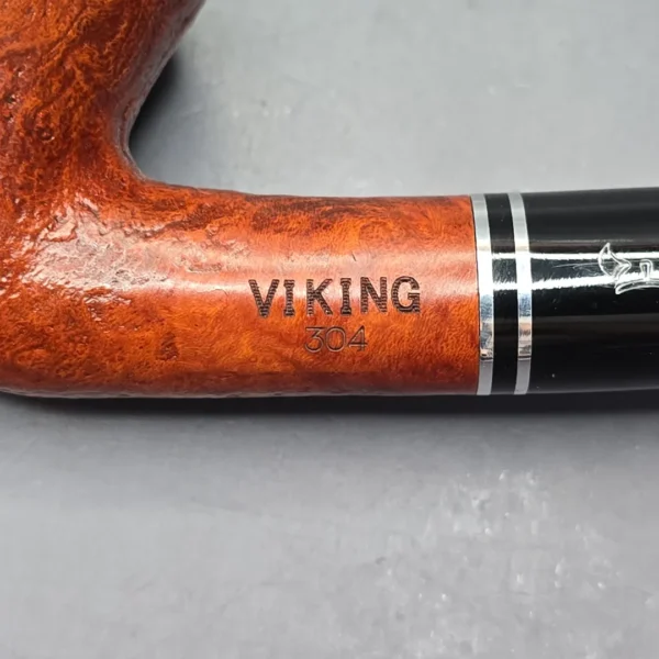 Viking Tribord 304 Sandblasted Bent Billiard (Unsmoked Estate) - Image 10