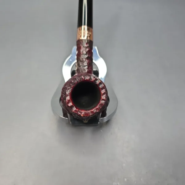 Peterson 2025 Christmas Pipe 85 Rusticated Prince Estate Briar Pipe, Unsmoked - Image 6