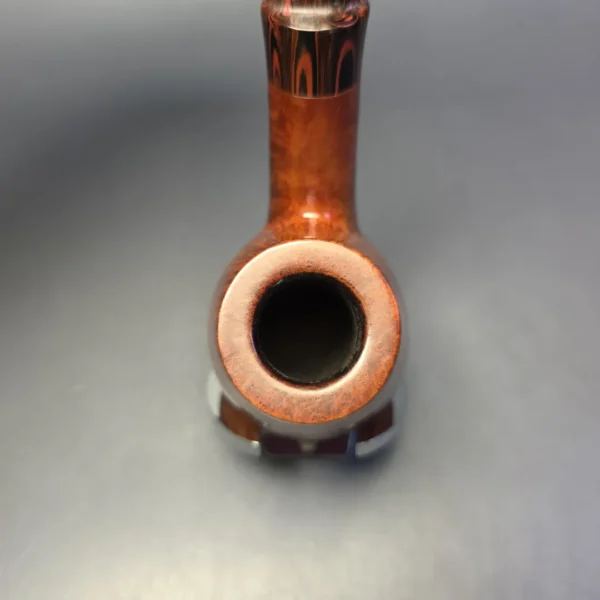 Jorgen Larsen C9 Smooth Brandy Estate Briar Pipe, Danish Estates, 9mm - Image 6