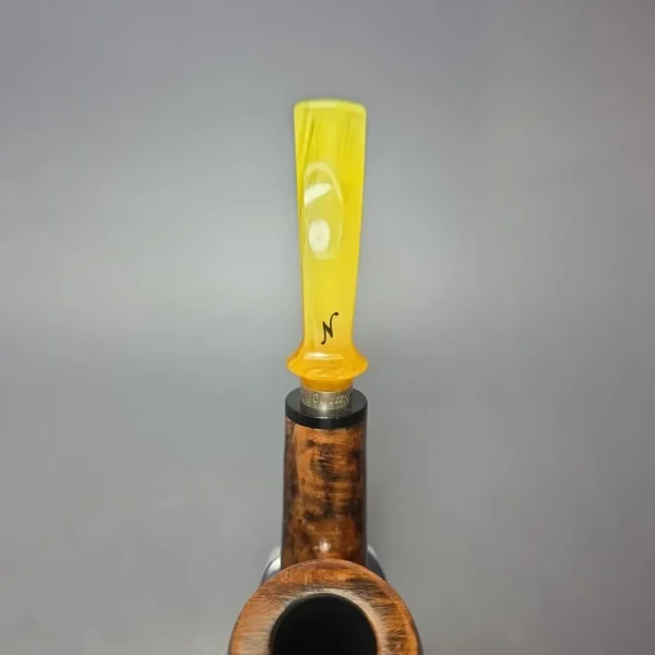 Nording Giant Classic B Smooth Bent Billiard w/ Silver Estate Briar Pipe, Unsmoked - Image 6