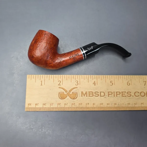 Viking Tribord 304 Sandblasted Bent Billiard (Unsmoked Estate) - Image 11
