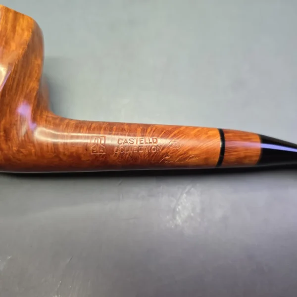 Castello 2001 Collection 54 KK Smooth Liverpool Estate Briar Pipe, Italian Estates - Image 5