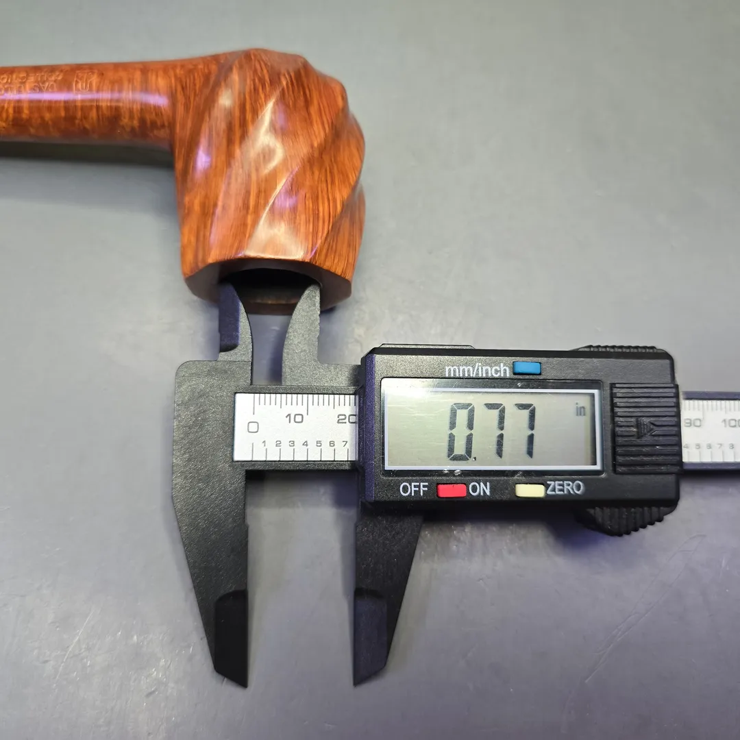 Castello 2001 Collection 54 KK Smooth Liverpool Estate Briar Pipe, Italian Estates - Image 2