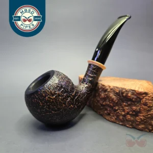 Vauen Soeren 677 Sandblasted Apple w/ Maple Estate Briar Pipe, German Estates, 9mm