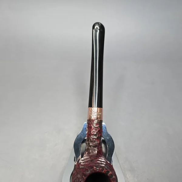 Peterson 2025 Christmas Pipe 85 Rusticated Prince Estate Briar Pipe, Unsmoked - Image 7
