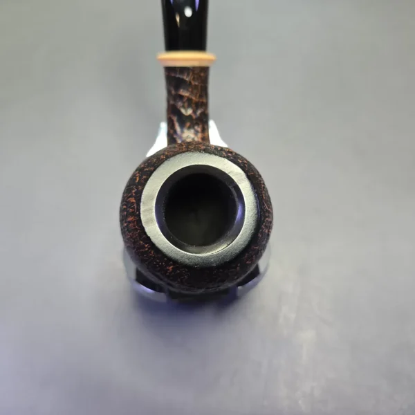 Vauen Soeren 677 Sandblasted Apple w/ Maple Estate Briar Pipe, German Estates, 9mm - Image 6