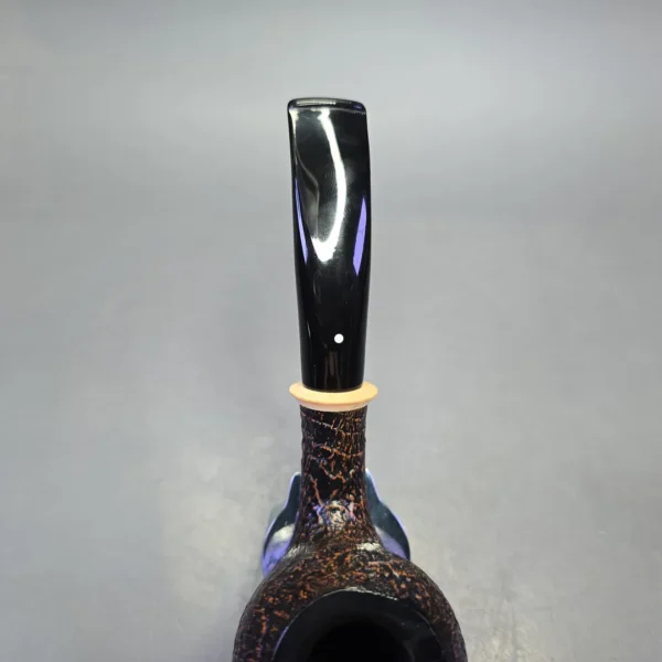 Vauen Soeren 677 Sandblasted Apple w/ Maple Estate Briar Pipe, German Estates, 9mm - Image 7