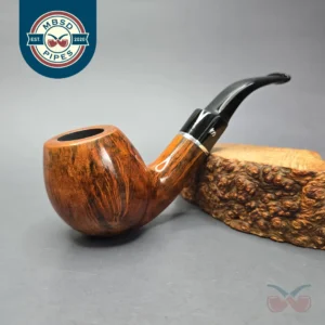 Stanwell Amber Light 232 Smooth Danish Apple Estate Briar Pipe, Unsmoked, 9mm