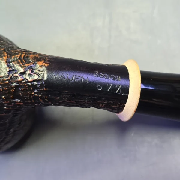 Vauen Soeren 677 Sandblasted Apple w/ Maple Estate Briar Pipe, German Estates, 9mm - Image 10