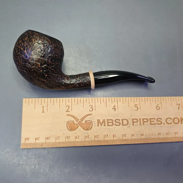 Vauen Soeren 677 Sandblasted Apple w/ Maple Estate Briar Pipe, German Estates, 9mm - Image 11