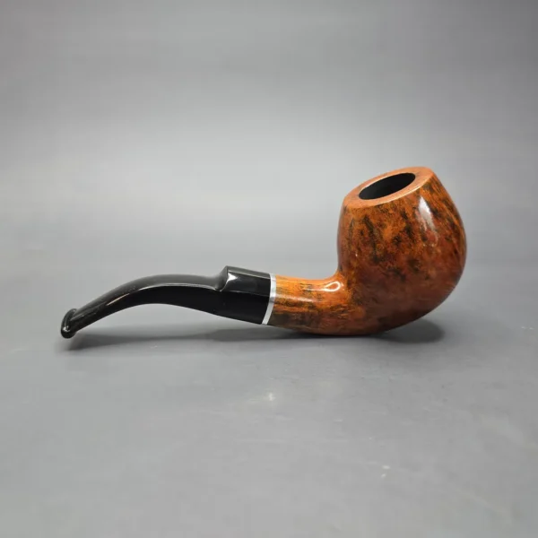 Stanwell Amber Light 232 Smooth Danish Apple Estate Briar Pipe, Unsmoked, 9mm - Image 4