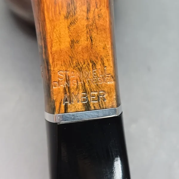 Stanwell Amber Light 232 Smooth Danish Apple Estate Briar Pipe, Unsmoked, 9mm - Image 11
