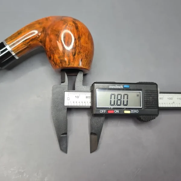 Stanwell Amber Light 232 Smooth Danish Apple Estate Briar Pipe, Unsmoked, 9mm - Image 13