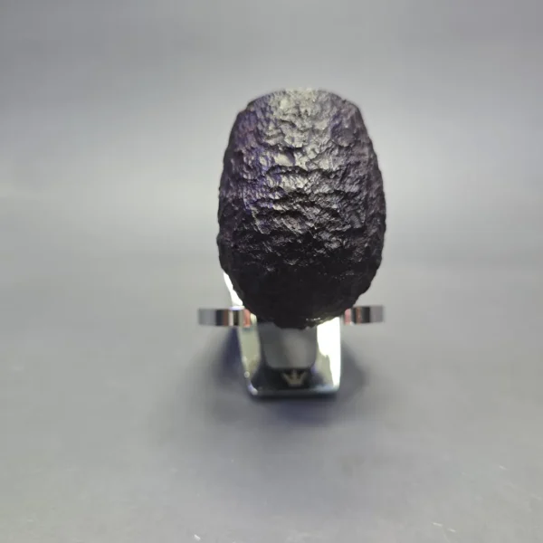 James Upshall Bark Group 6 Partially Rusticated Bent Billiard Estate Briar Pipe, Unsmoked - Image 3