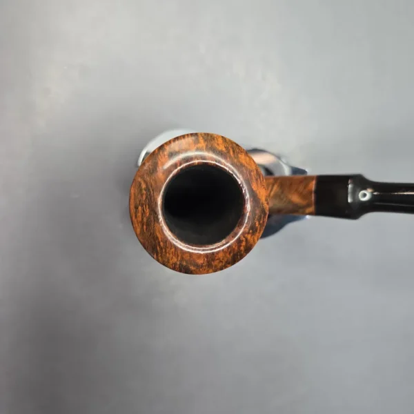 WO Larsen Partially Rusticated Dublin Estate Briar Pipe, Danish Estates - Image 8