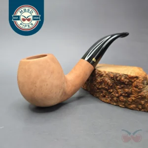 Stanwell Authentic 185 Natural Smooth Brandy Estate Briar Pipe, Unsmoked, 9mm