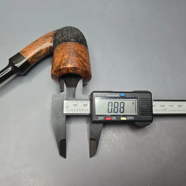 WO Larsen Partially Rusticated Dublin Estate Briar Pipe, Danish Estates - Image 14