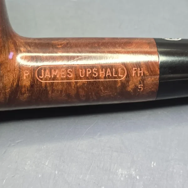 James Upshall P Grade Group 5 Smooth Apple Estate Briar Pipe, Unsmoked - Image 10