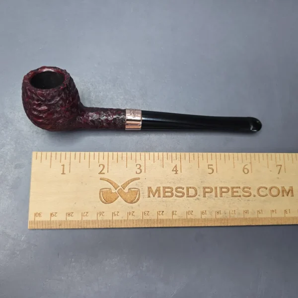 Peterson 2025 Christmas Pipe 85 Rusticated Prince Estate Briar Pipe, Unsmoked - Image 11
