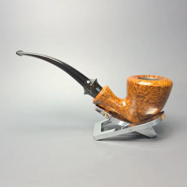 Stanwell (c.1980s) Golden Contrast 130 Smooth Dublin Estate Briar Pipe, Unsmoked, 9mm - Image 4