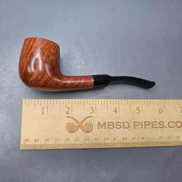 Mastro de Paja 1978 3B 1 Sun Smooth Pot Estate Briar Pipe, Italian Estates - Image 13