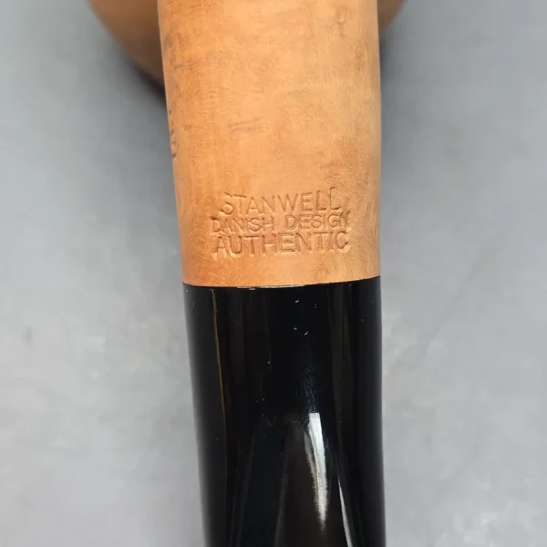 Stanwell Authentic 185 Natural Smooth Brandy Estate Briar Pipe, Unsmoked, 9mm - Image 10