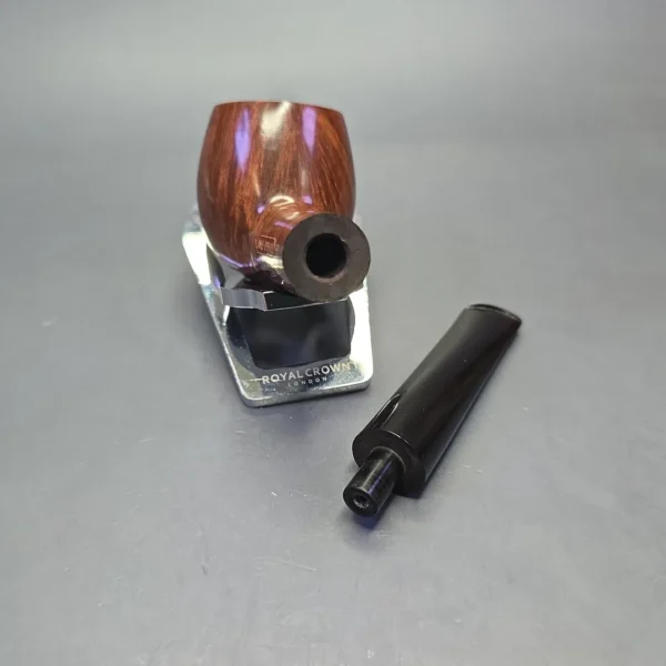 James Upshall P Grade Group 5 Smooth Apple Estate Briar Pipe, Unsmoked - Image 14
