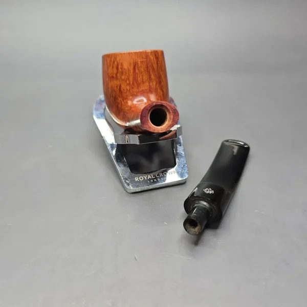 Mastro de Paja 1978 3B 1 Sun Smooth Pot Estate Briar Pipe, Italian Estates - Image 15