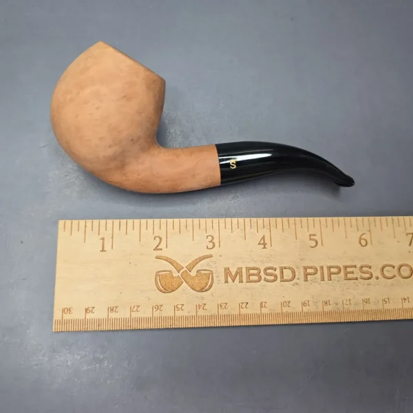 Stanwell Authentic 185 Natural Smooth Brandy Estate Briar Pipe, Unsmoked, 9mm - Image 12