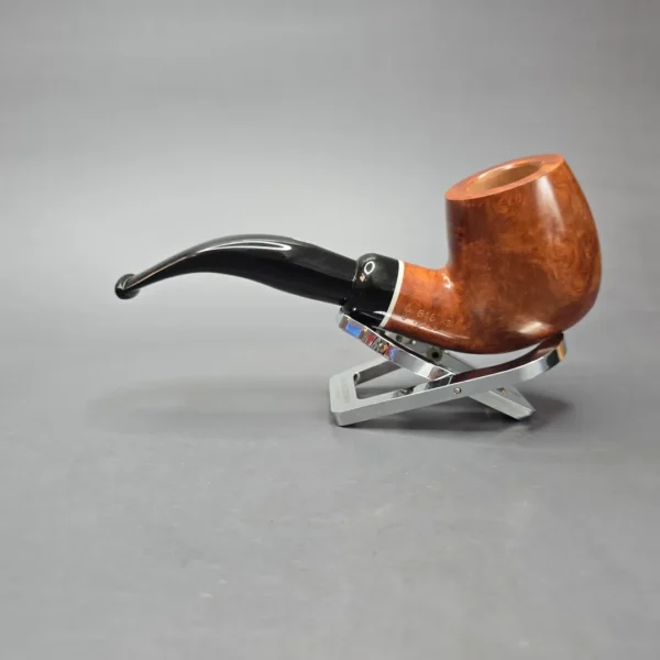 Savinelli Gaius 616 KS Smooth Bent Billiard Estate Briar Pipe, Unsmoked, 6mm - Image 3