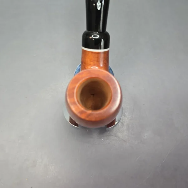 Savinelli Gaius 616 KS Smooth Bent Billiard Estate Briar Pipe, Unsmoked, 6mm - Image 12