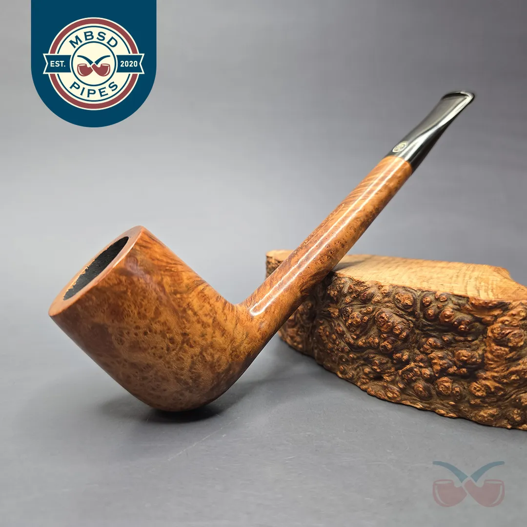 James Upshall (c.1980s) P Grade DS Smooth Canadian Estate Briar Pipe, English Estates