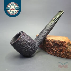 Ben Wade Ruby Rusticated Canadian Estate Briar Pipe, English Estates