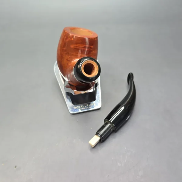 Savinelli Gaius 616 KS Smooth Bent Billiard Estate Briar Pipe, Unsmoked, 6mm - Image 6