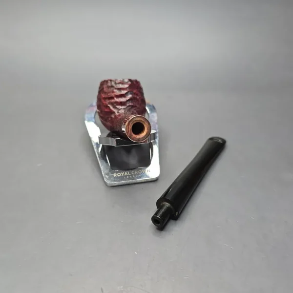 Peterson 2025 Christmas Pipe 85 Rusticated Prince Estate Briar Pipe, Unsmoked - Image 13