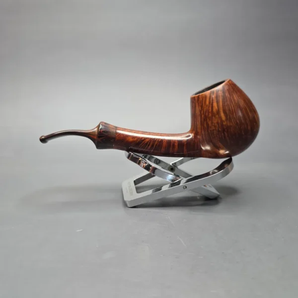 Oliver Brandt BA Smooth Long Shank Brandy Estate Briar Pipe - Image 4