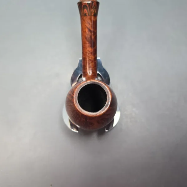 Oliver Brandt BA Smooth Long Shank Brandy Estate Briar Pipe - Image 6
