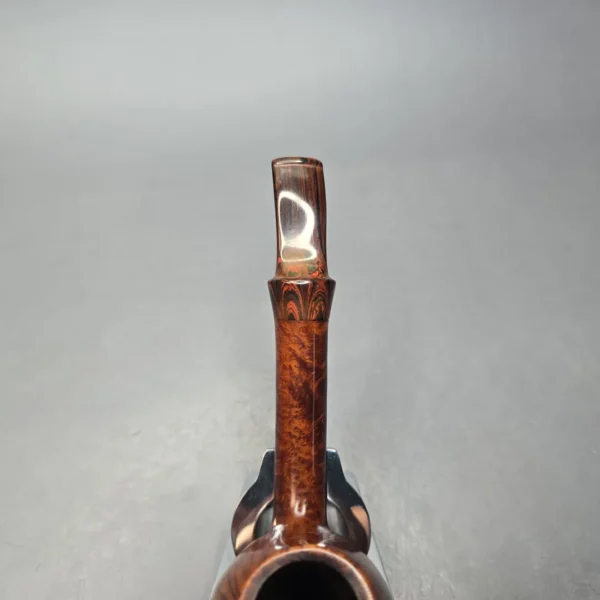 Oliver Brandt BA Smooth Long Shank Brandy Estate Briar Pipe - Image 7