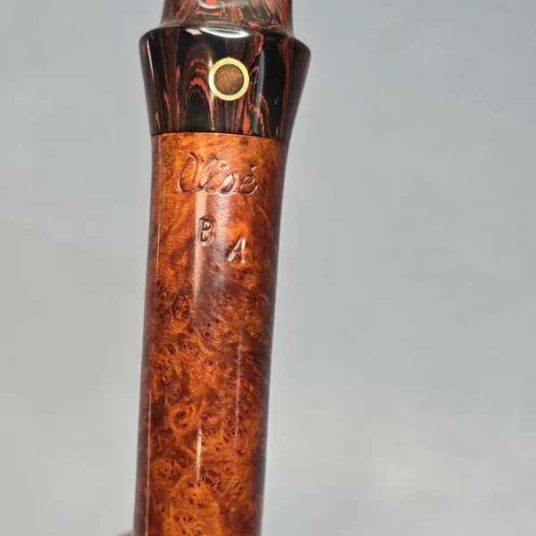 Oliver Brandt BA Smooth Long Shank Brandy Estate Briar Pipe - Image 10