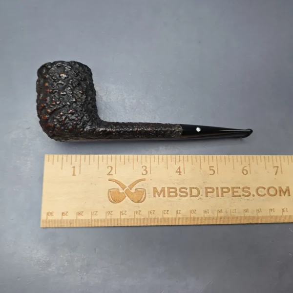 Castello (1950s-60s) Sea Rock Briar SC 32 Rusticated Canadian Estate Briar Pipe, Italian Estates - Image 11
