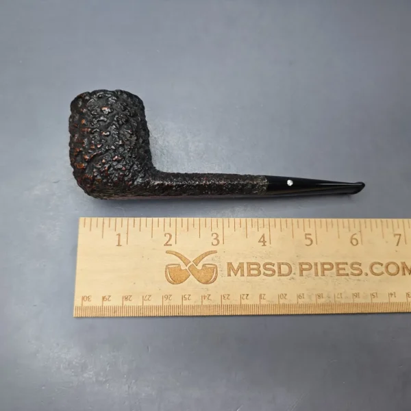 Castello (1950s-60s) Sea Rock Briar SC 32 Rusticated Canadian Estate Briar Pipe, Italian Estates - Image 12