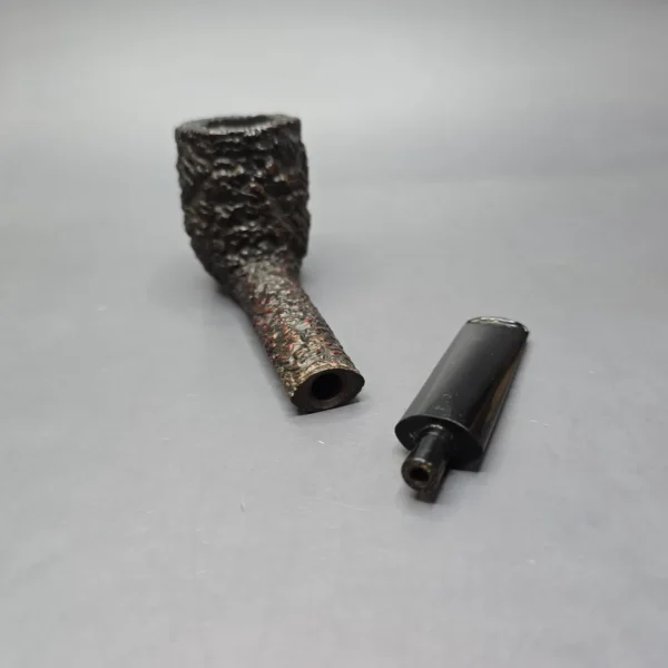 Castello (1950s-60s) Sea Rock Briar SC 32 Rusticated Canadian Estate Briar Pipe, Italian Estates - Image 14
