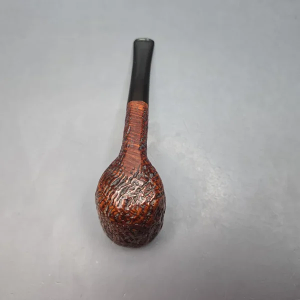 Dunhill 1949 Shell Briar R Sandblasted Pot Estate Briar Pipe, English Estates - Image 8