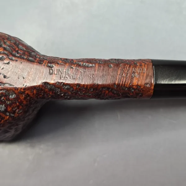 Dunhill 1949 Shell Briar R Sandblasted Pot Estate Briar Pipe, English Estates - Image 9