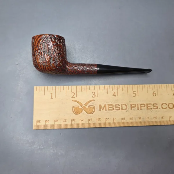 Dunhill 1949 Shell Briar R Sandblasted Pot Estate Briar Pipe, English Estates - Image 10