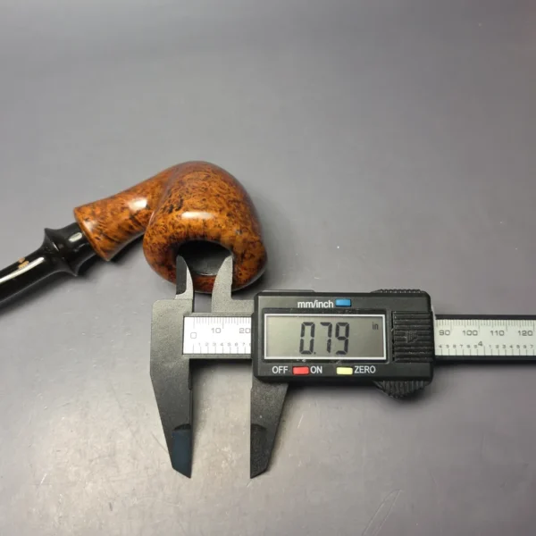 Stanwell (c.1980s) Golden Contrast 130 Smooth Dublin Estate Briar Pipe, Unsmoked, 9mm - Image 12