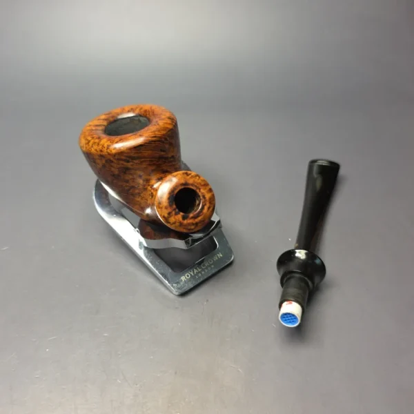 Stanwell (c.1980s) Golden Contrast 130 Smooth Dublin Estate Briar Pipe, Unsmoked, 9mm - Image 13