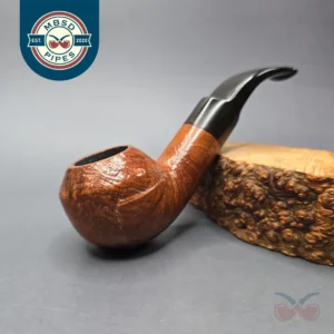 GBD Tapestry II 9438 L Partially Sandblasted Rhodesian Estate Briar Pipe, English Estates
